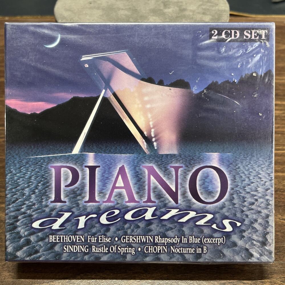 Vintage Piano Dreams 2 Discs Cd Set, Delta Records Vtg Piano Music. AX